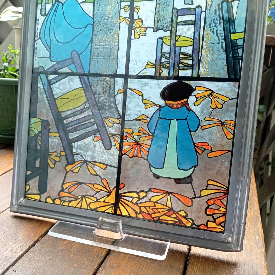 ルイスCティファニー ステンドグラス グザヴィエ 庭 グラスマスターズ社