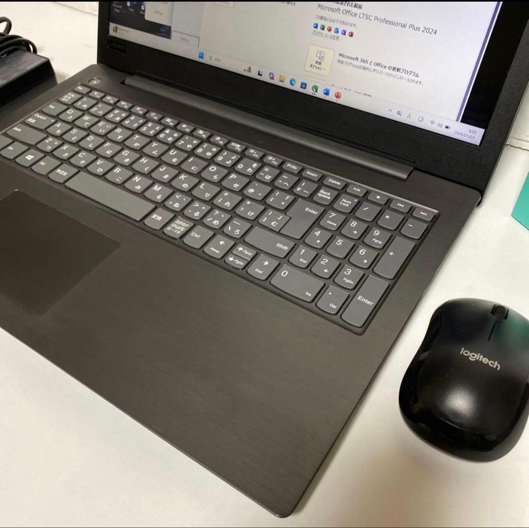 Windows11オフィス付　サクサク起動メモリ8GB FHD レノボノートPC