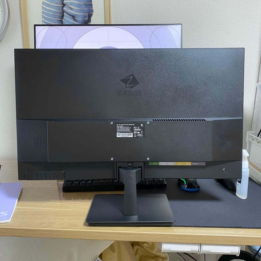 Z-EDGE Zエッジ ゲーミングモニター 4K 28インチ U28I4K 美品