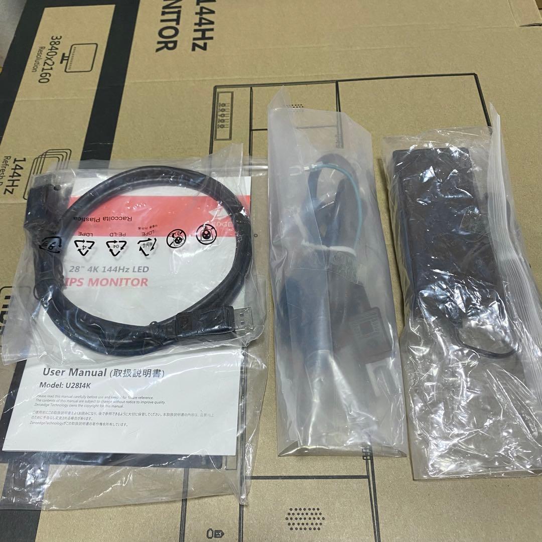 Z-EDGE Zエッジ ゲーミングモニター 4K 28インチ U28I4K 美品