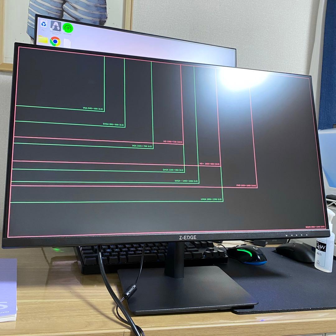 Z-EDGE Zエッジ ゲーミングモニター 4K 28インチ U28I4K 美品
