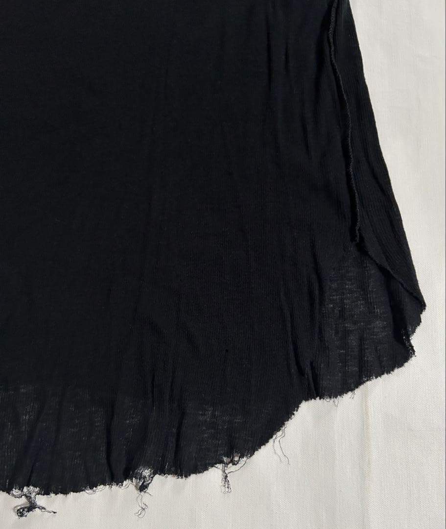 アンドゥムルメステール コットンカシミヤ リブタンクトップ ノースリーブ メンズ