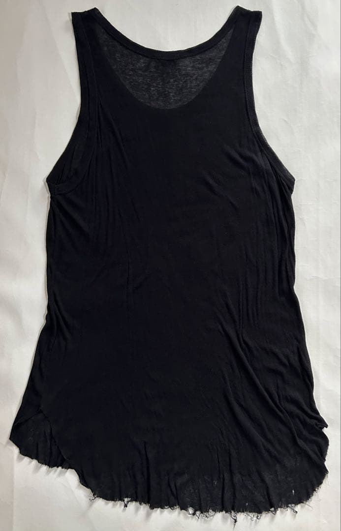 アンドゥムルメステール コットンカシミヤ リブタンクトップ ノースリーブ メンズ