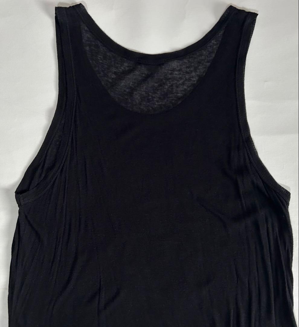 アンドゥムルメステール コットンカシミヤ リブタンクトップ ノースリーブ メンズ