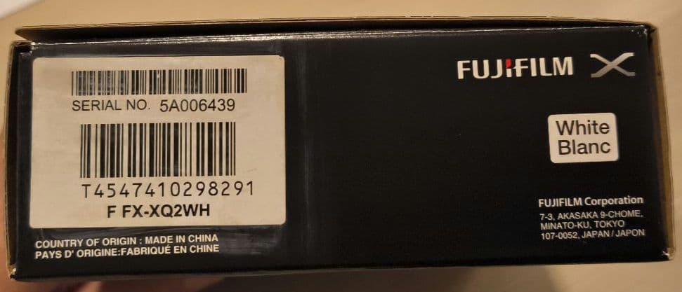 FUJIFILM XQ2 高級コンデジ Wi-Fi 動作確認済み 元箱付 美品