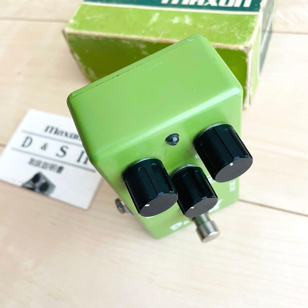 【希少】Maxon D&S Ⅱ エフェクター ジャパンビンテージ 日本製