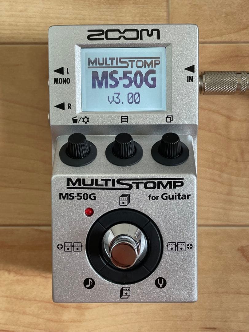 ほぼ新品 ZOOM MS-50G ギター マルチエフェクター