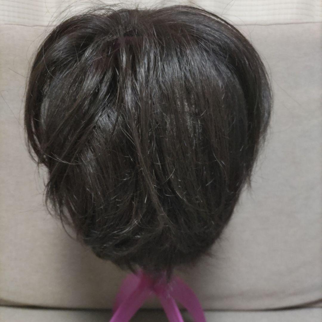 マダムヒロコ　ダークブラウン ショートウィッグ ウィッグ