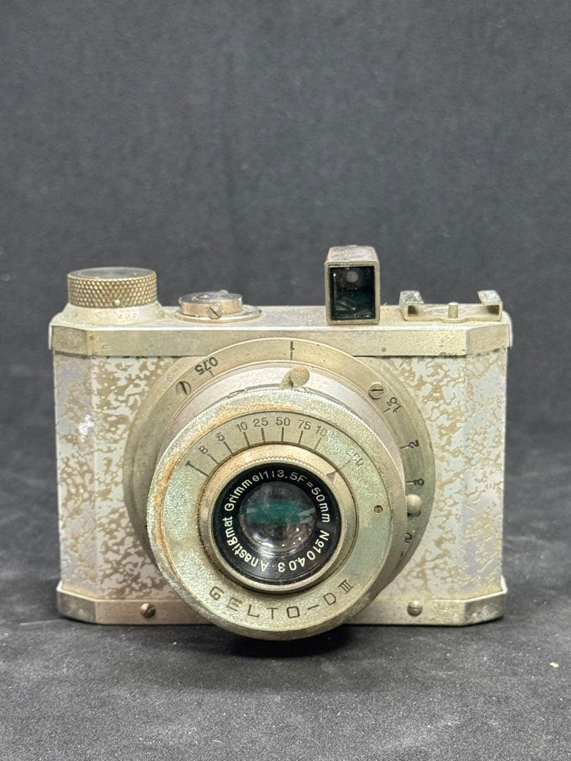 ジャンク-GELTO-DIII Grimmel C. 3.5F 50mm カメラ