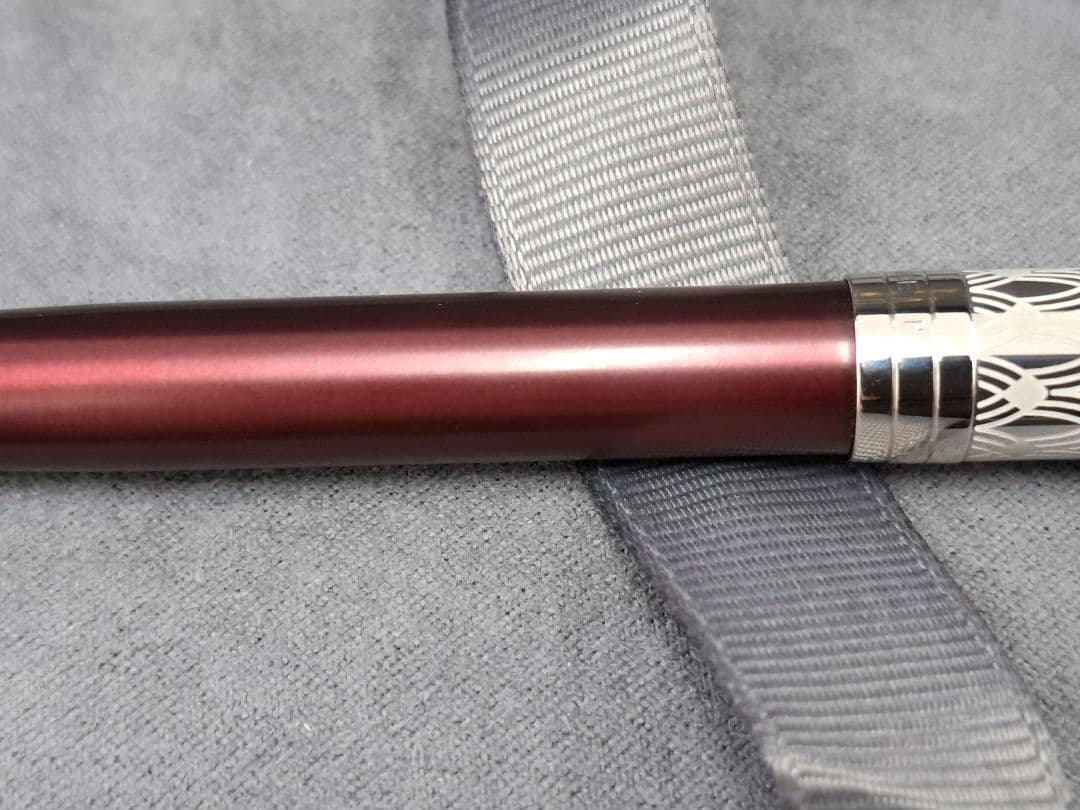 ほぼ未使用　パーカー　PARKER　ソネット　プレミアム　メタル&レッドCT