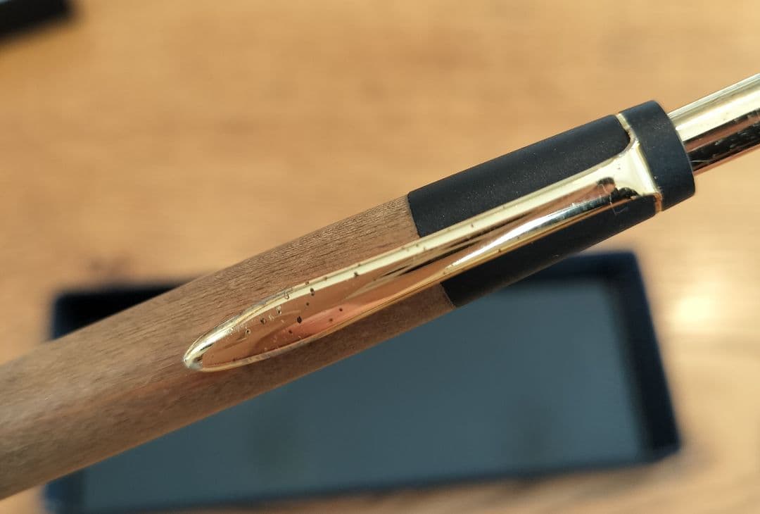 野原工芸　旧型　欅　シャーペン