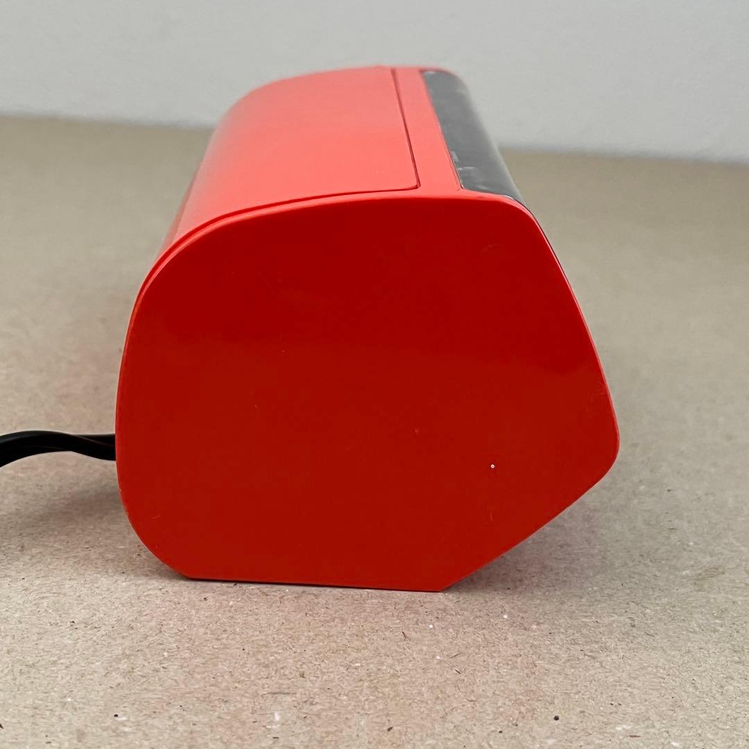 COPAL バタバタ置時計 オレンジ　ほぼ未使用