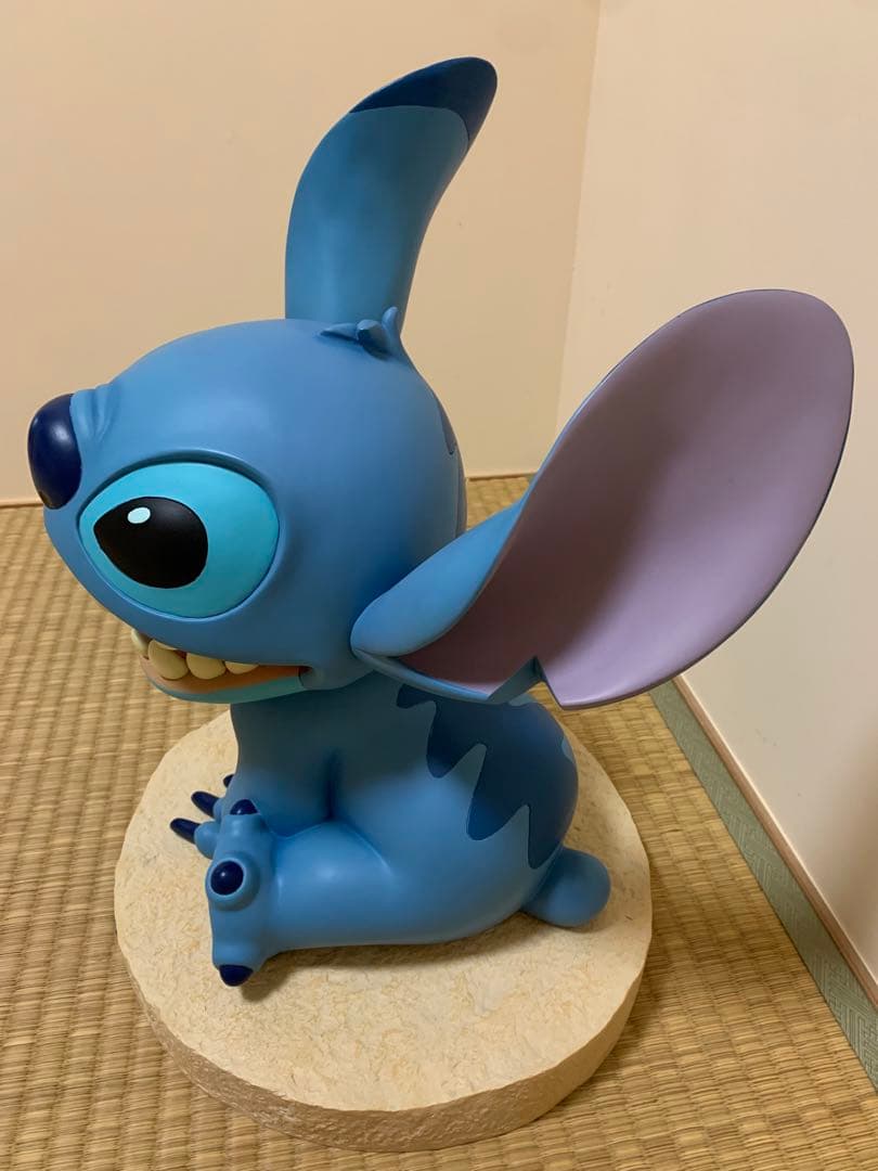 美品 スティッチ 等身大 ビッグフィギュア 当時物