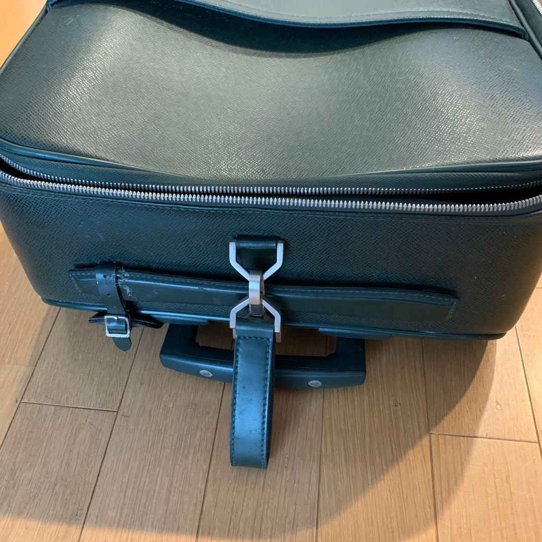 ルイビィトン　グリーン　旅行カート