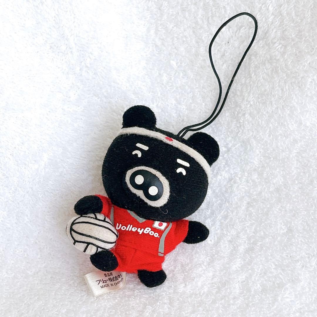 【レア非売品】TBS バレーブー VolleyBoo マスコットぬいぐるみ 黒豚