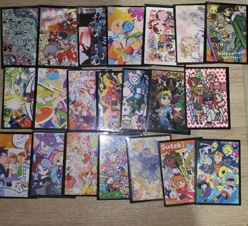 ポプカ レアカード36種　ノーマルカード100枚程度
