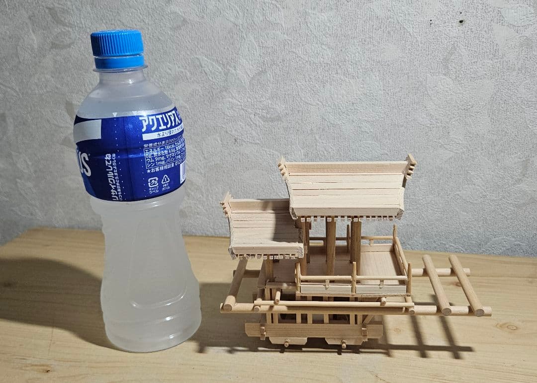 だんじり　ミニだんじり　地車　尼崎型　ハンドメイド　木製　ミニチュア