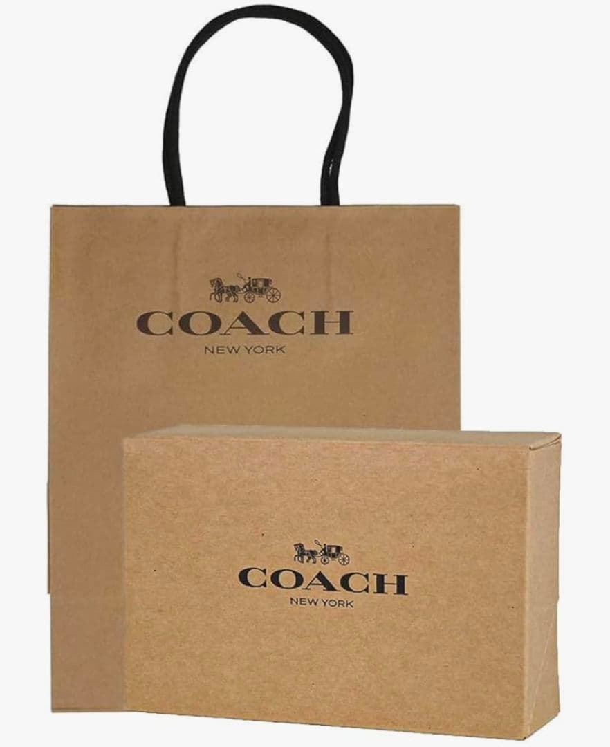 COACH スヌーピー 二つ折り財布 ブラウン 並行輸入品:アウトレット品