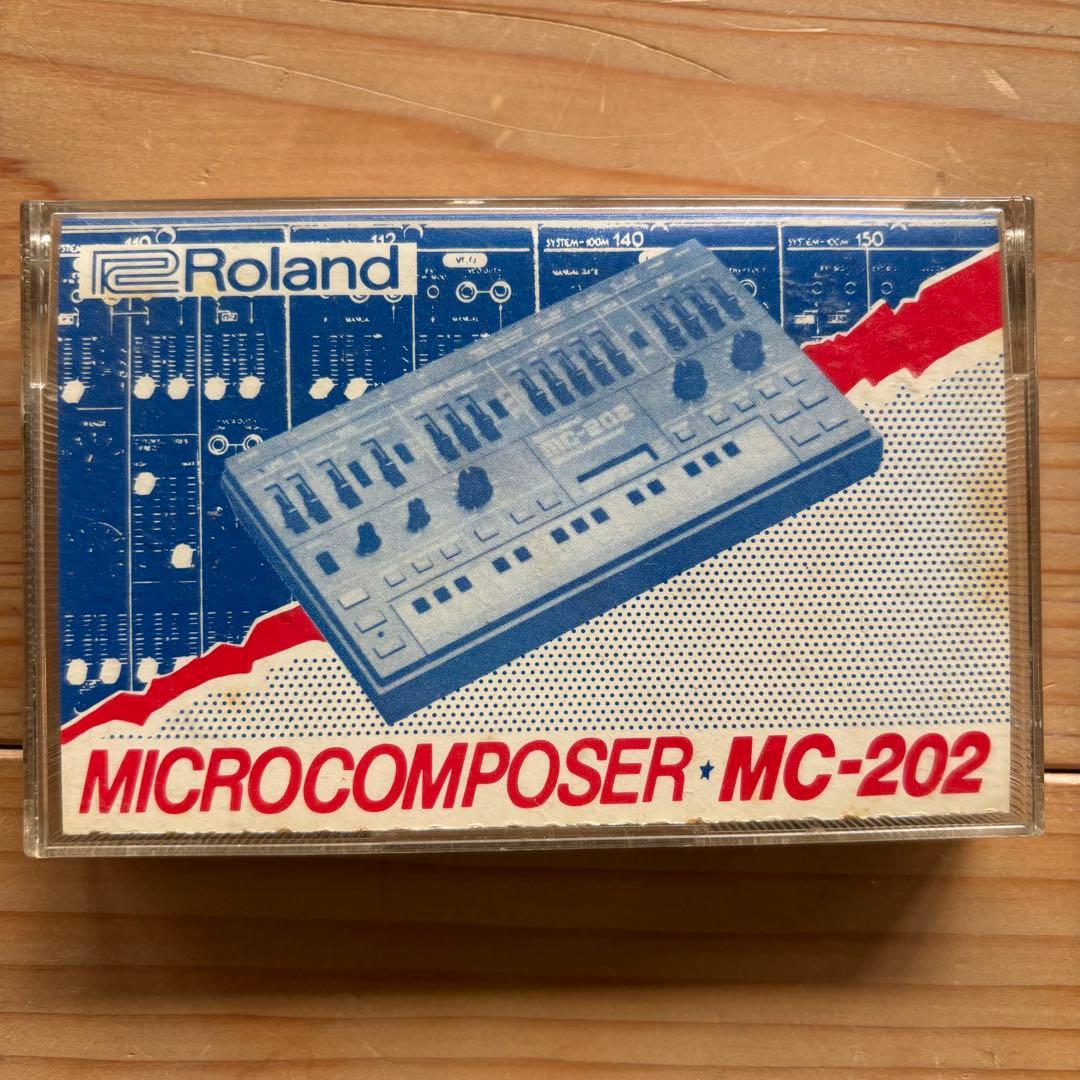 Roland MC-202 Micro Composer 取説・箱付