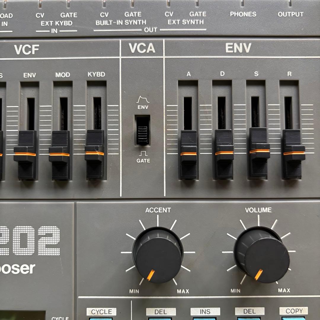 Roland MC-202 Micro Composer 取説・箱付