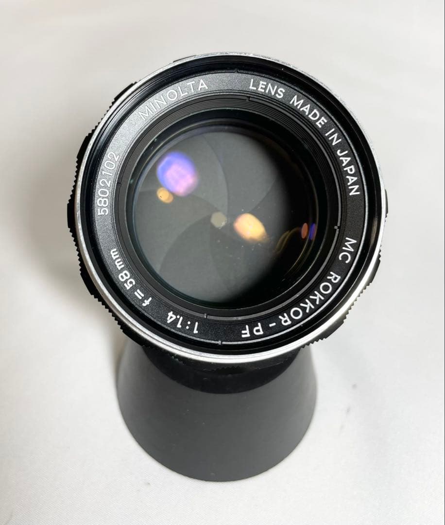 【完動品】MINOLTA MC ROKKOR-PF 58mm f1.4