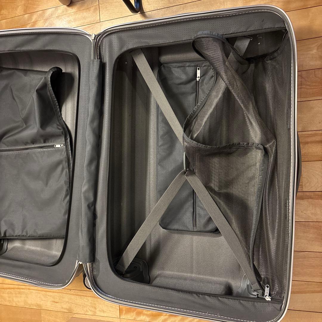 ASA、Samsonite シルバーキャリーケース 中型