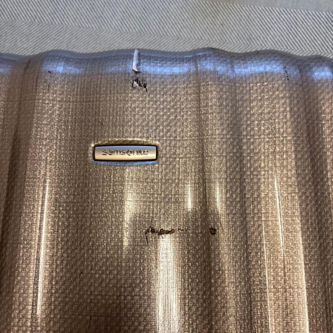 ASA、Samsonite シルバーキャリーケース 中型