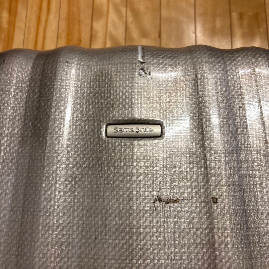 ASA、Samsonite シルバーキャリーケース 中型