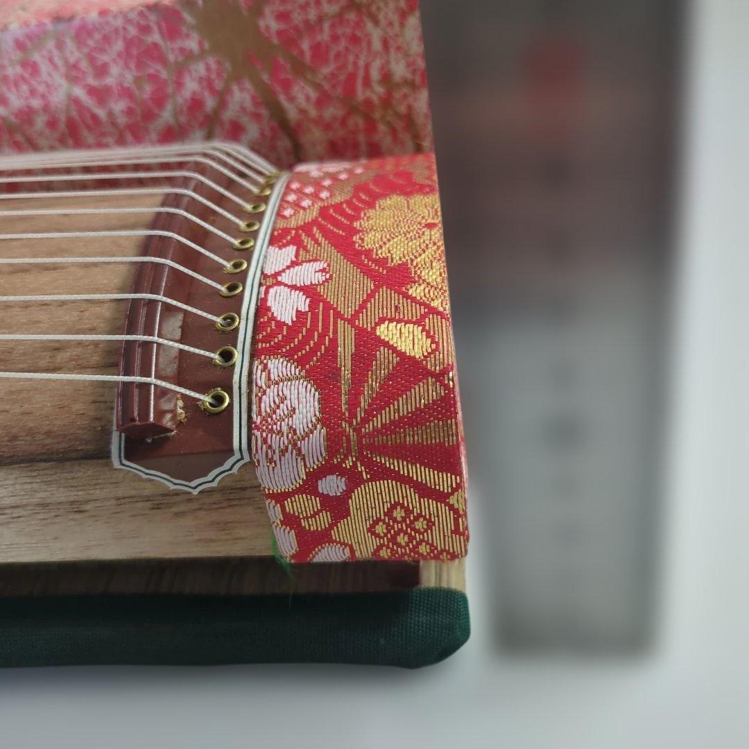 琴★ミニ琴★演奏可能★伝統的★ピック付き★箱付き★自宅保管品