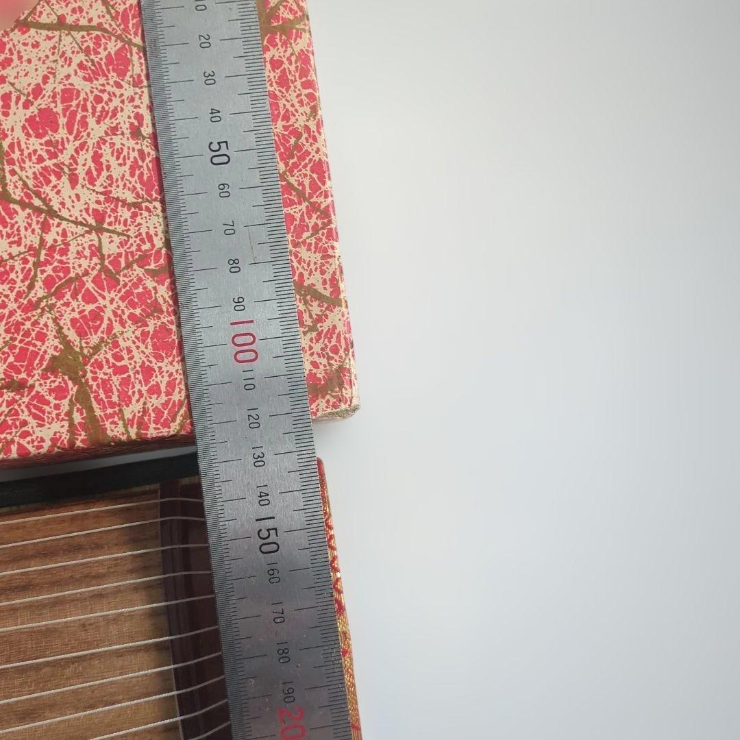 琴★ミニ琴★演奏可能★伝統的★ピック付き★箱付き★自宅保管品