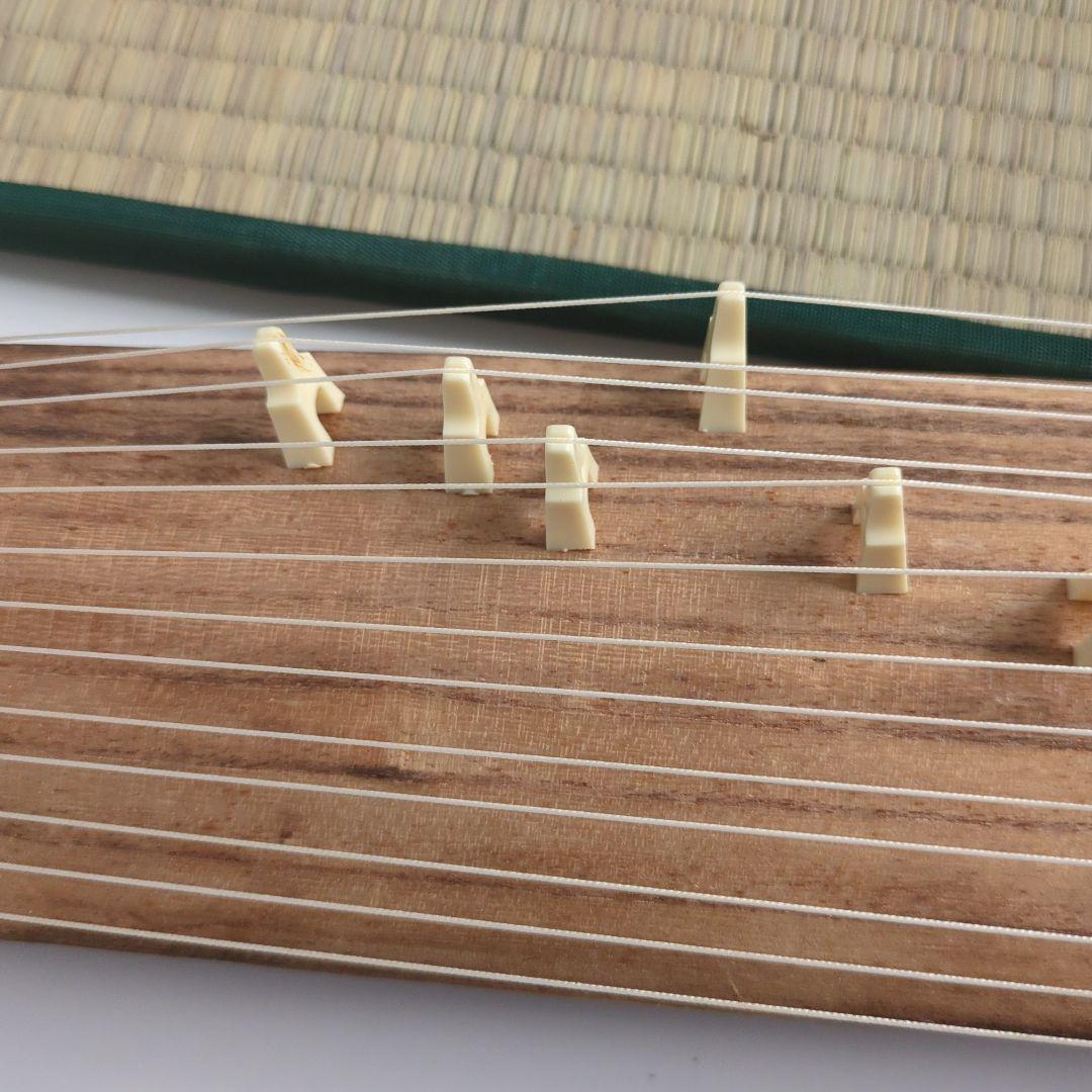 琴★ミニ琴★演奏可能★伝統的★ピック付き★箱付き★自宅保管品