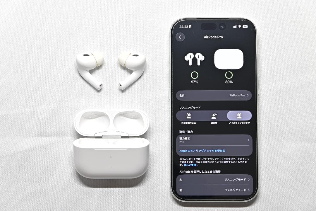 【動作確認】AirPods Pro 2 USB-C 本体 充電ケース 第2世代