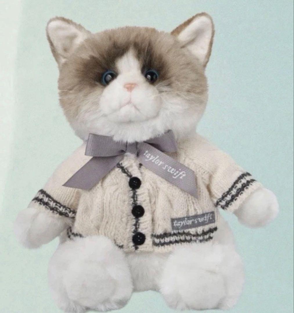 ぬいぐるみ・マスコット Folklore Album Cardigan Plush Cat