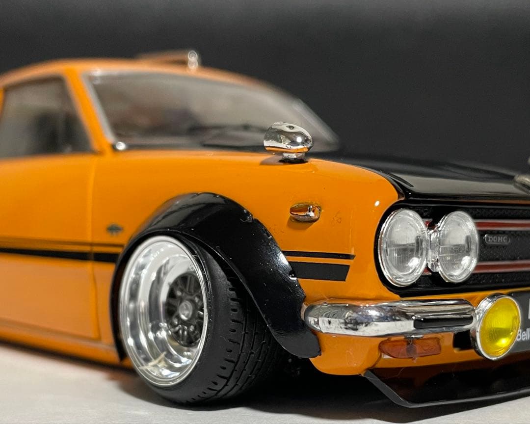 1/24 アシェット 国産名車 ISUZU ベレット GTR改 旧車 カスタム