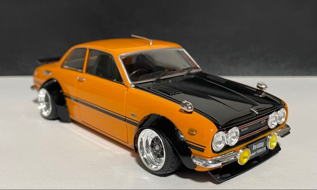 1/24 アシェット 国産名車 ISUZU ベレット GTR改 旧車 カスタム
