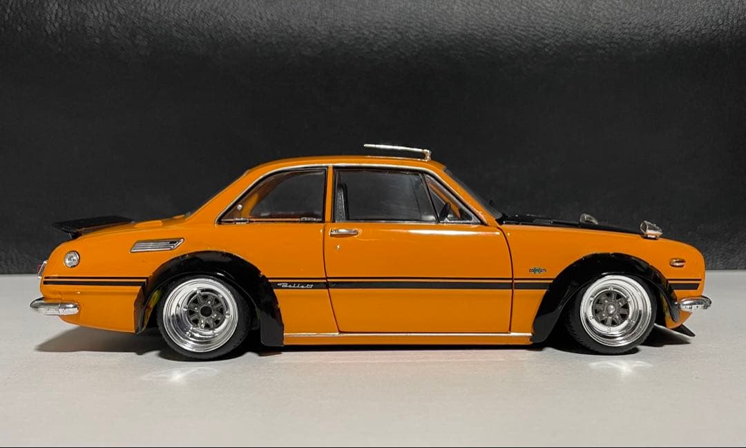 1/24 アシェット 国産名車 ISUZU ベレット GTR改 旧車 カスタム