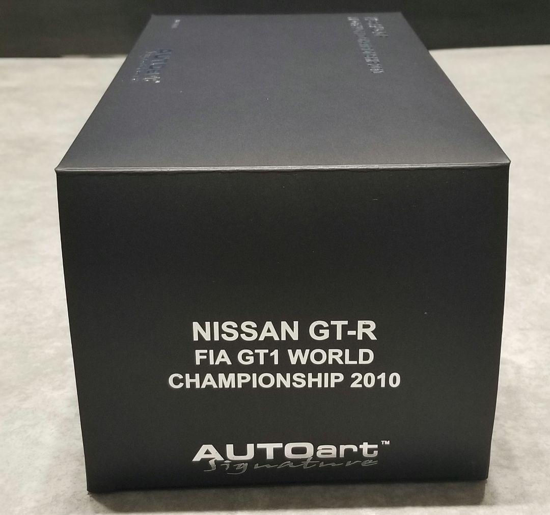 【レア美品】オートアート 1/18 日産 GT-R R35 FIA GT1