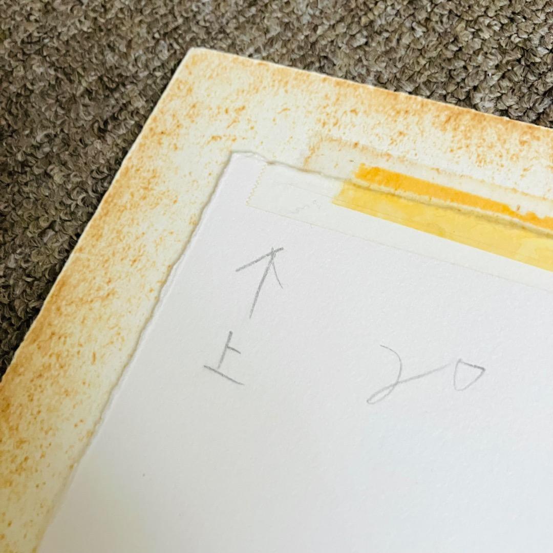 ②額装 マーク・ロスコ 「Untitled,1962」シルクスクリーン 1990