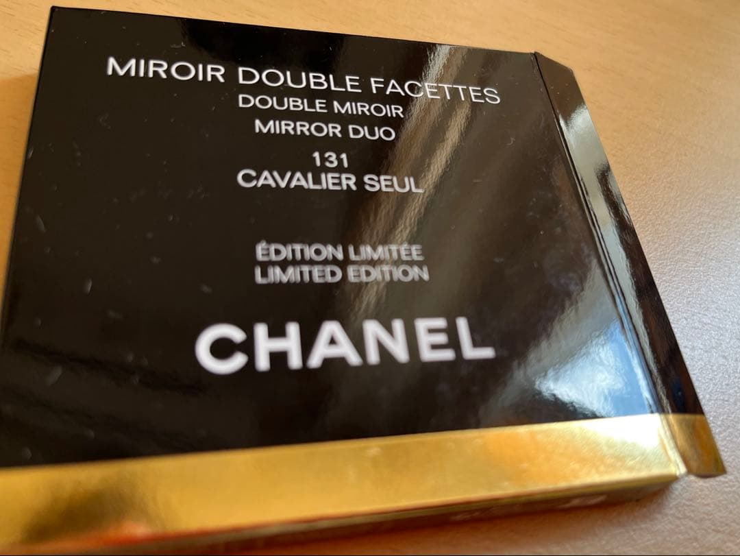 限定品CHANELシャネルミロワール ドゥーブル ファセット131キャヴァリエ