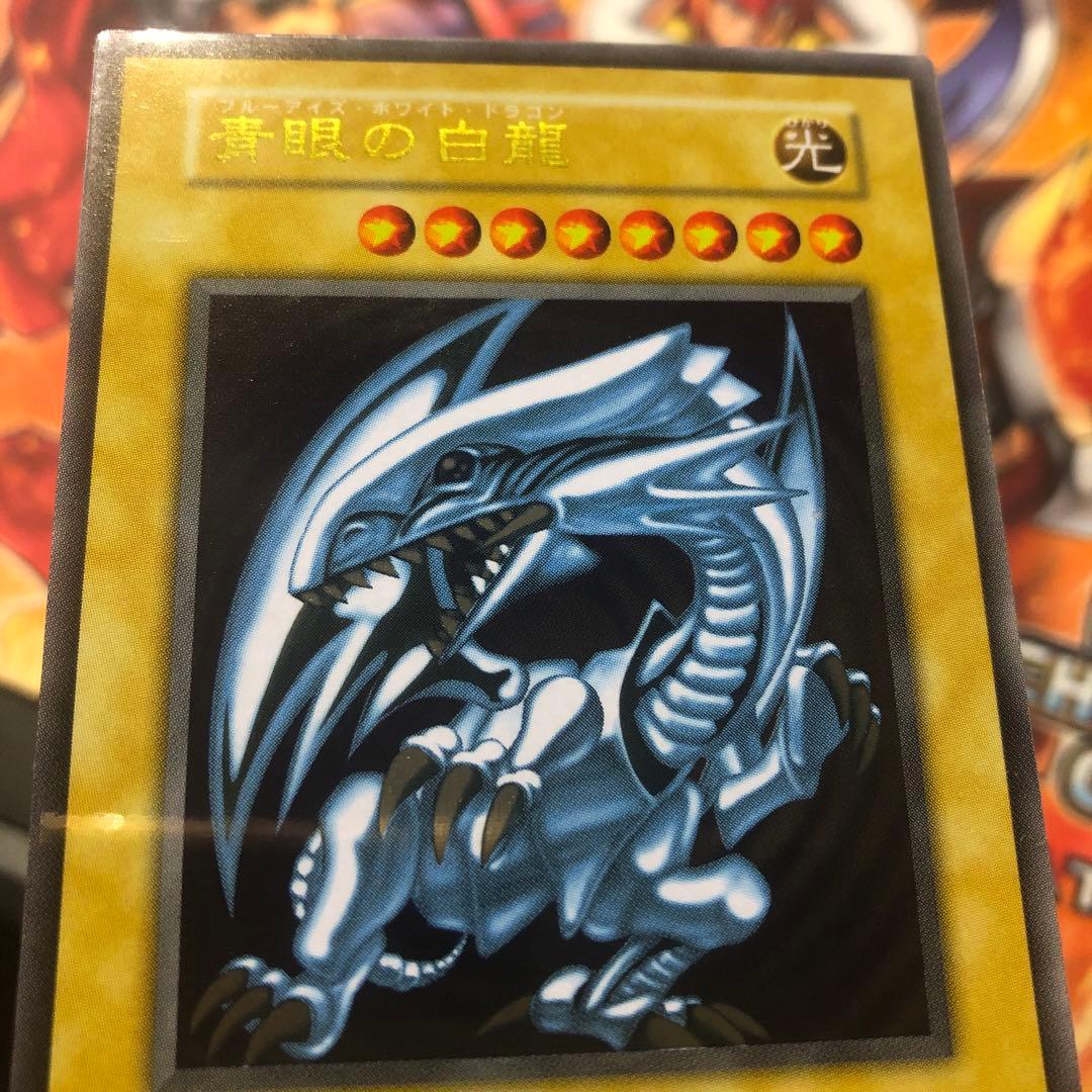 遊戯王 ステンレス製 青眼の白龍 専用カードケース付き