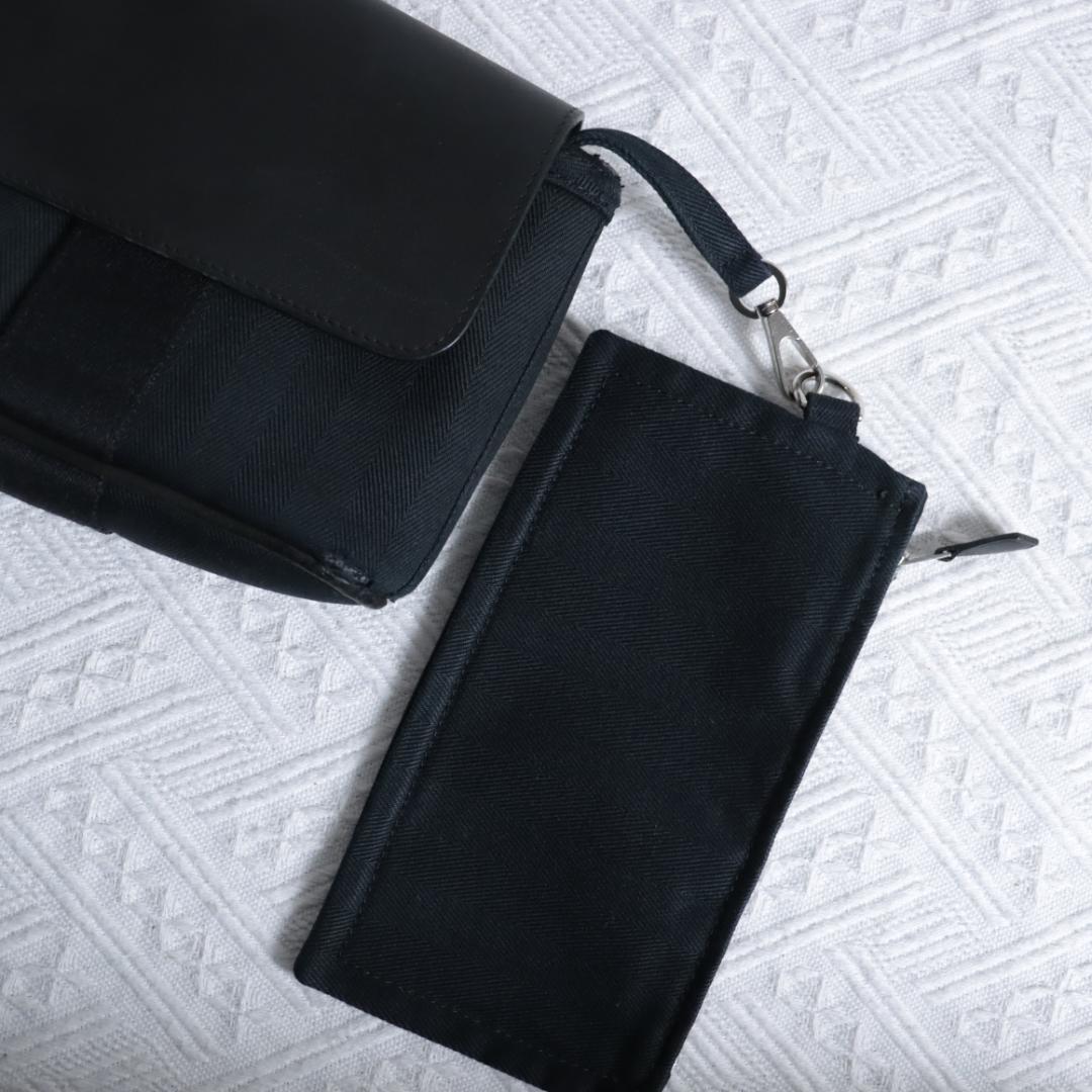 超希少！エルメス　ヴァルパライソ　ロングPM　ハンドバッグ　ブラック　ポーチ付き