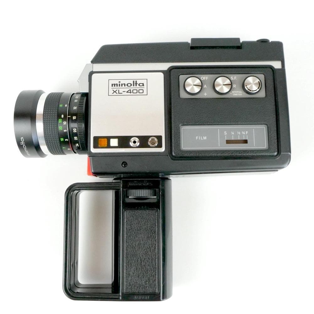 8mmカメラ ミノルタ XL-400 希少品 アンティーク 通電動作OK
