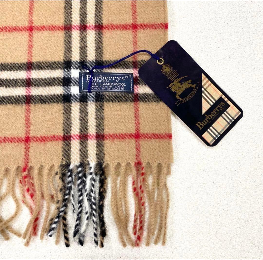 【タグ付き未使用】 Burberry's バーバリーズ マフラー ノバチェック