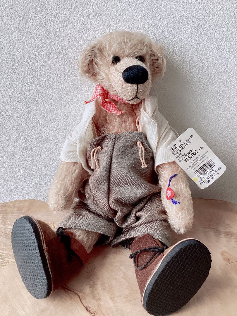 【CLEMENS】クレメンス　ドイツ　テディベア　全長31ｃｍ　定価38500円