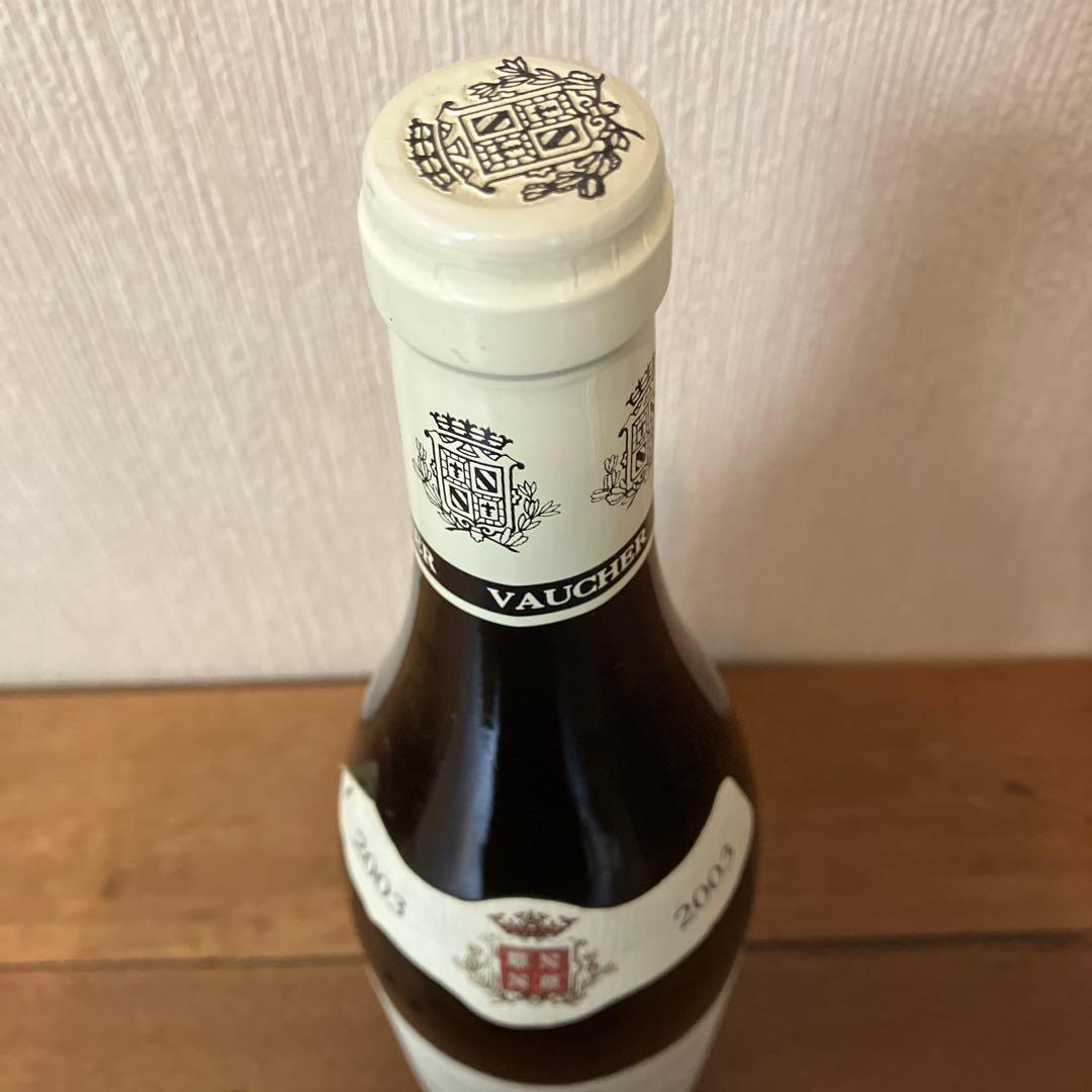 2003年 コルトン シャルルマーニュ グラン・クリュ