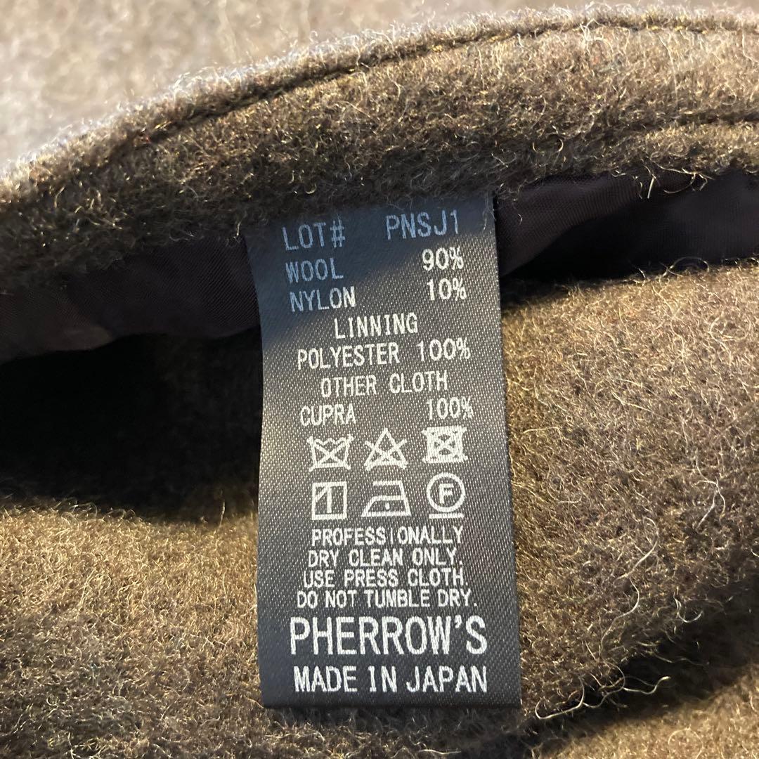 Pherrow's フェローズ　US NAVY ショールカラージャケット L