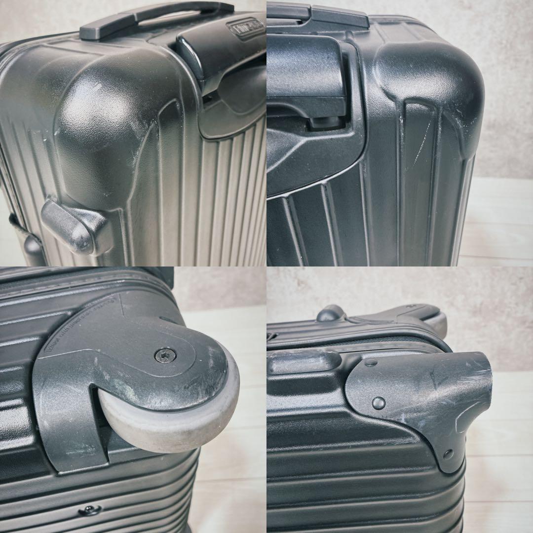 RIMOWA リモワ スーツケース 33L SALSA サルサ 2輪 ブラック