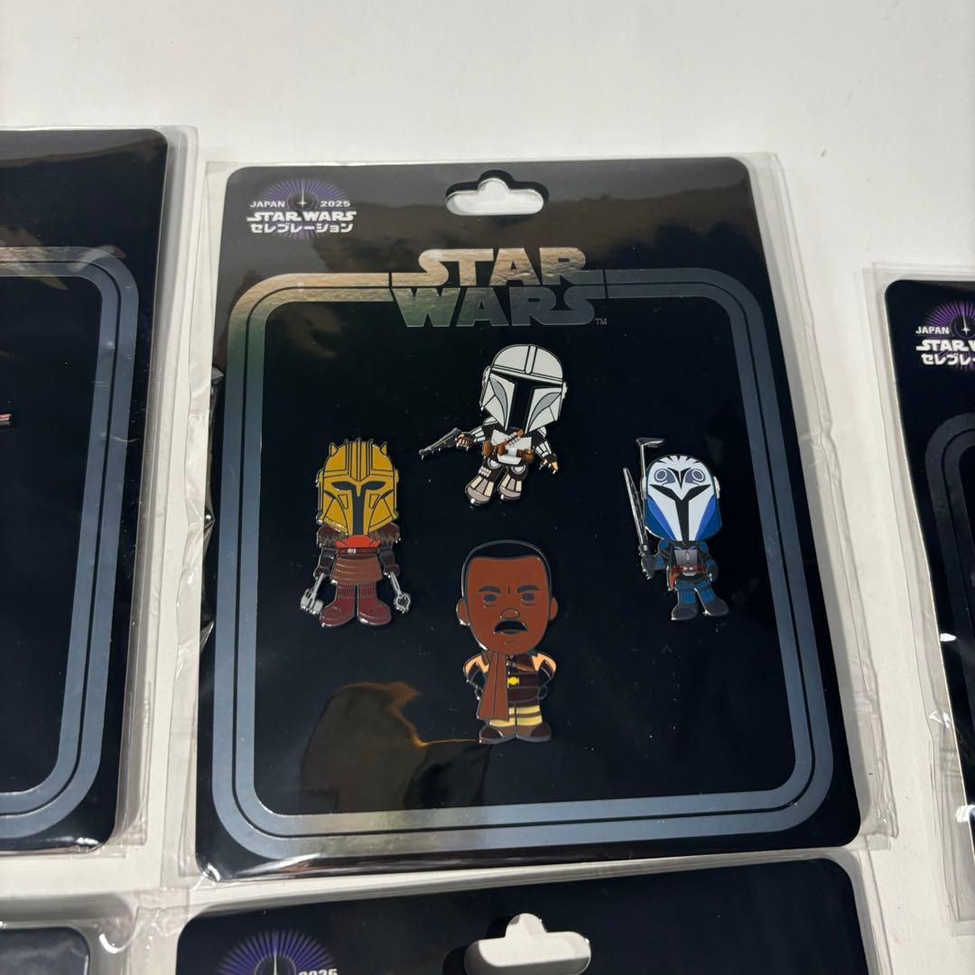 スターウォーズ セレブレーション ジャパン 2025 公式ピン 5セット　まとめ