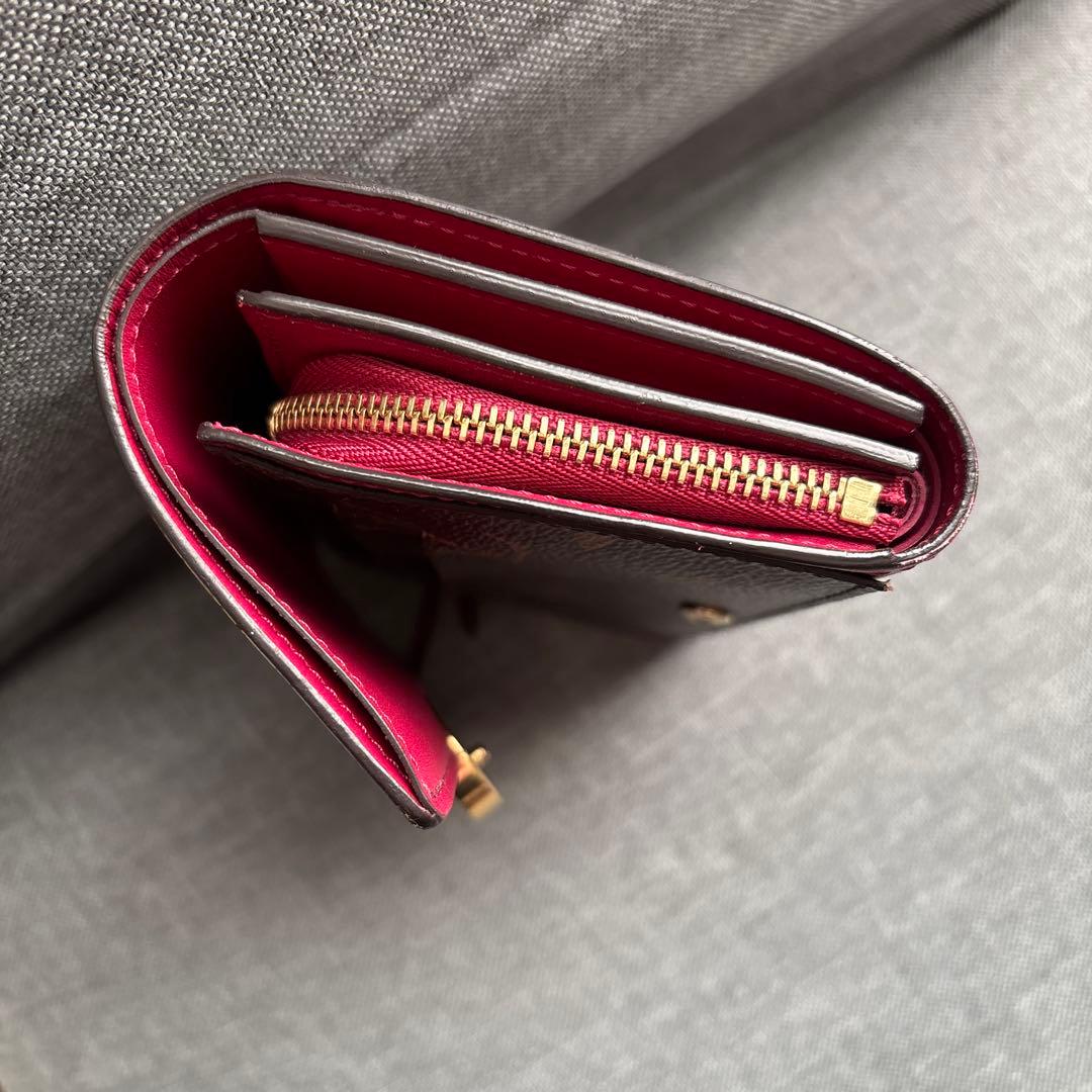 ＊ルイ・ヴィトン財布 モノグラム ポルトフォイユフロール