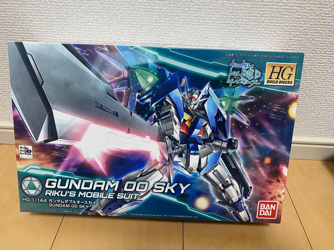 HGBDガンダムダブルオースカイ